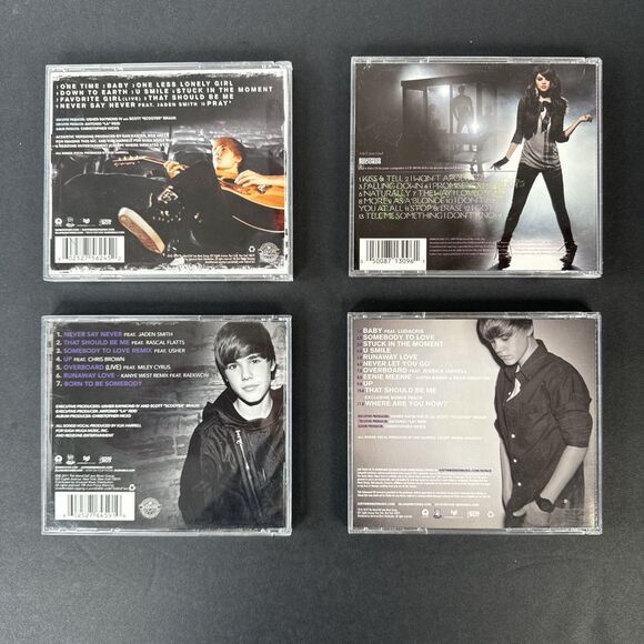 Selena Gomez & Justin Bieber CDs - Lot Of 4 - Picture 2 of 13
